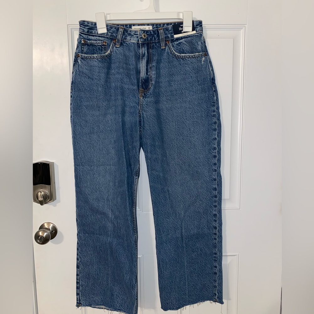 NWT Abercrombie & Fitch The Loose High Rise Curve Love